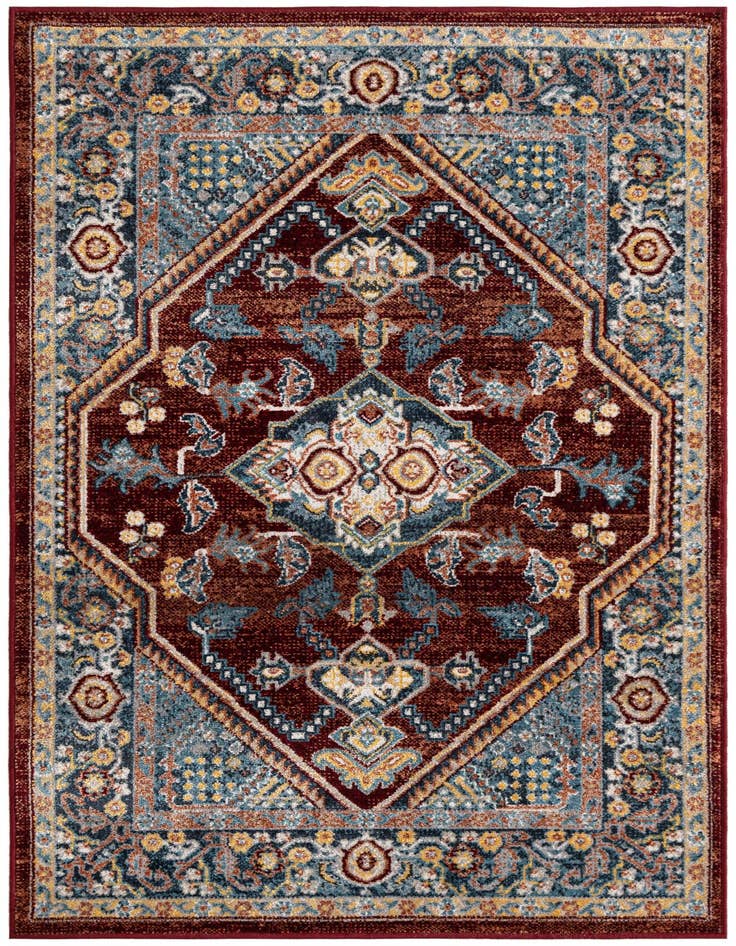 Detail image of 3' 3 x 5' 3 Kamala Washable Rug