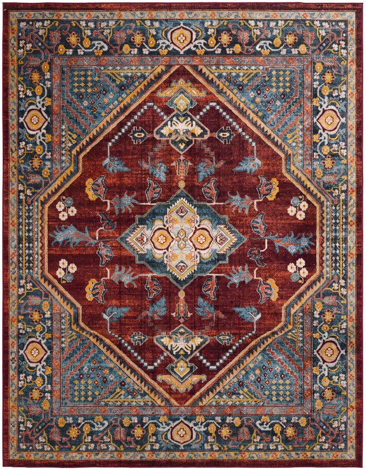 Detail image of 7' 10 x 10' Kamala Washable Rug