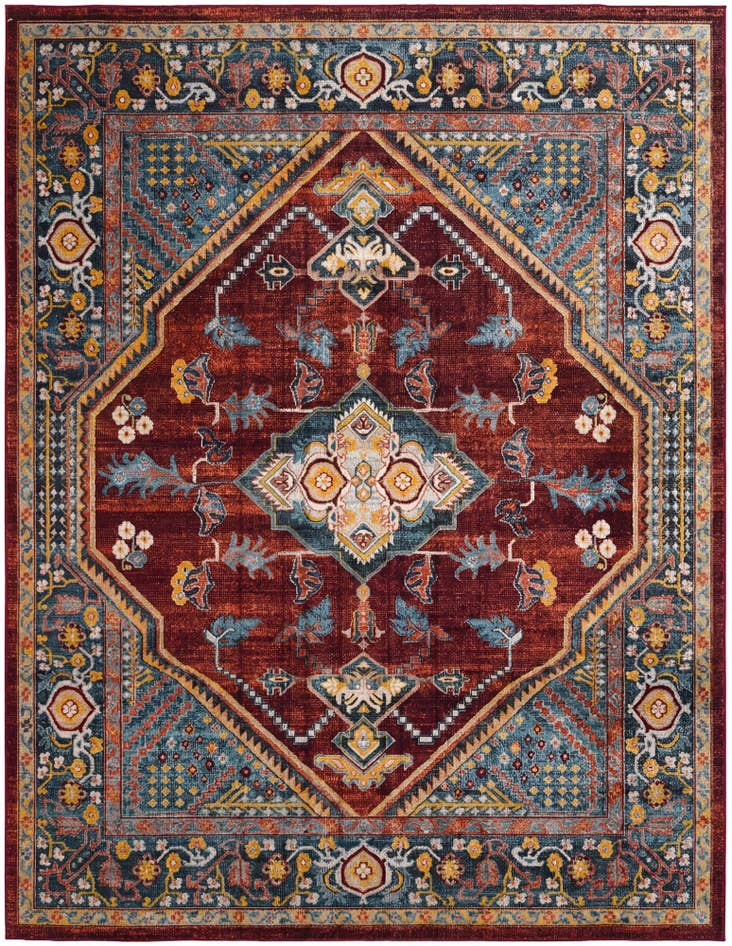 Detail image of 7' 10 x 10' Kamala Washable Rug