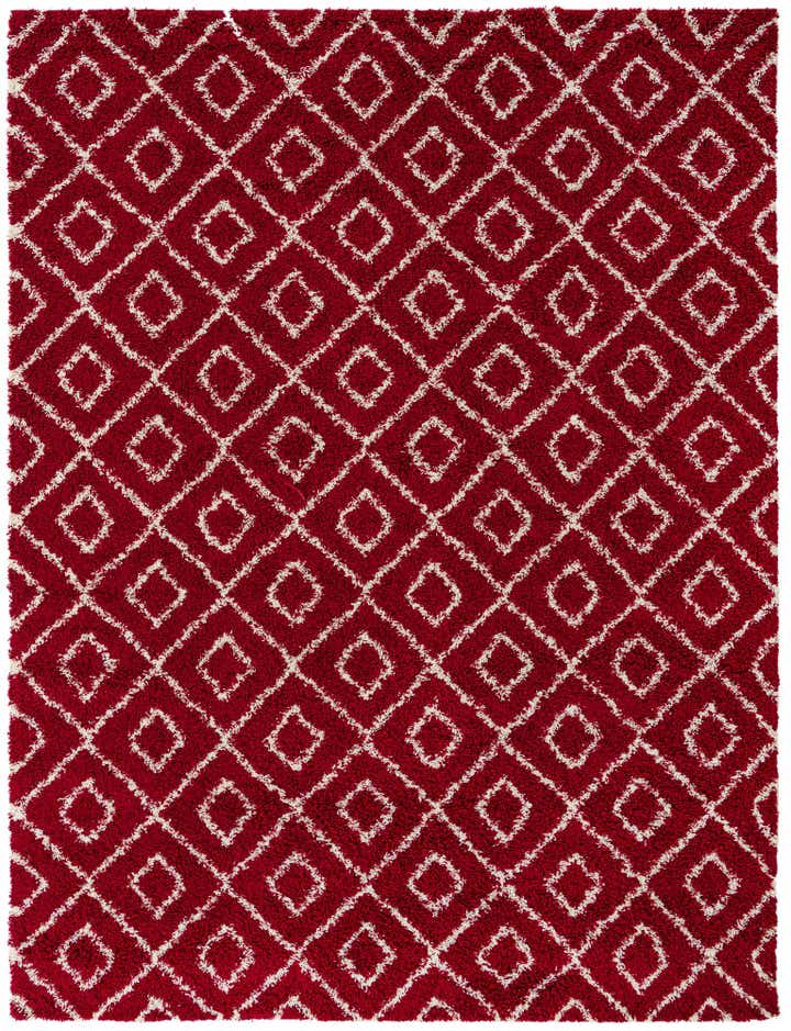 10' x 13' Lattice Shag Rug