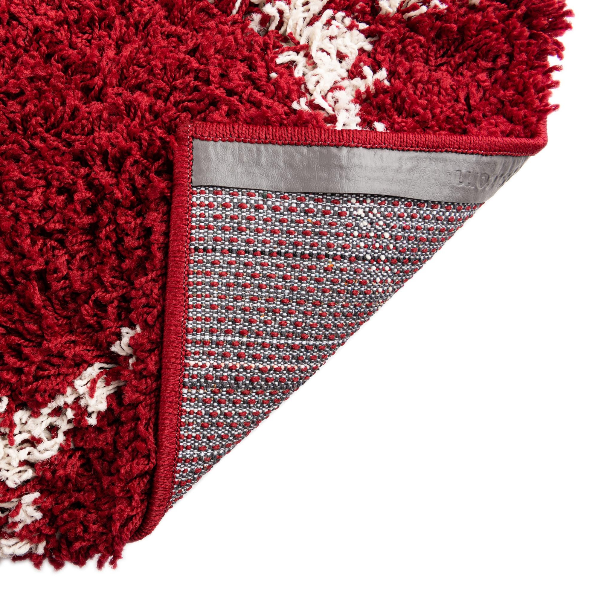 7' 10 x 10' Lattice Shag Rug