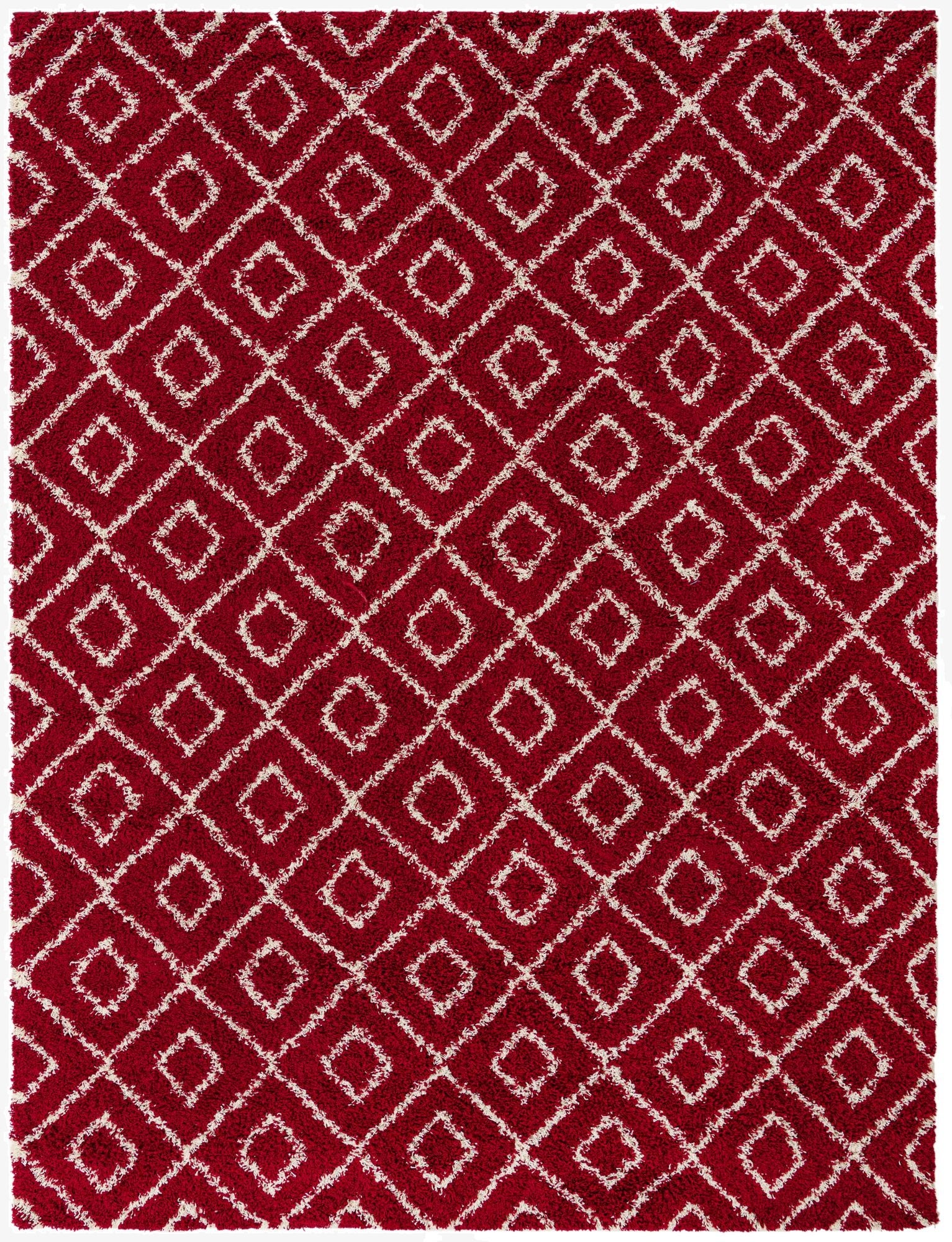 Primary image 305cm x 395cm Trellis Shag Alfombra