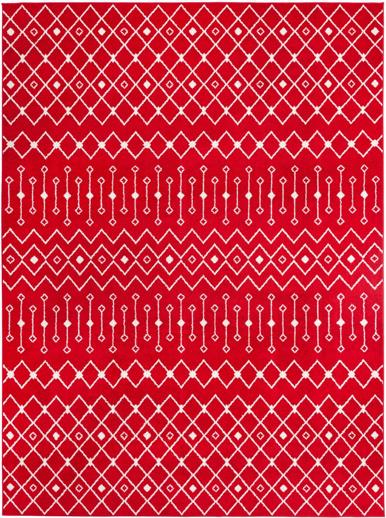 Primary image 10' 8 x 14' Moroccan Trellis Rug