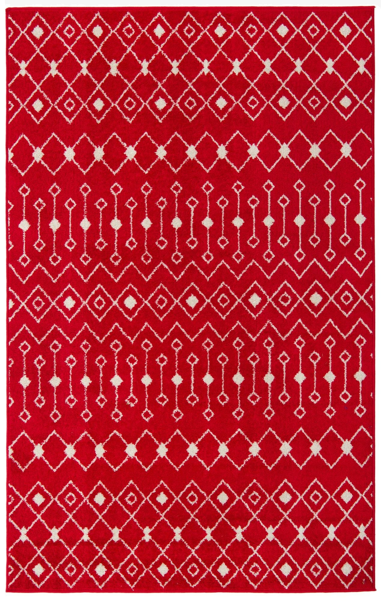 Primary image 5' 3 x 8' Moroccan Trellis Rug