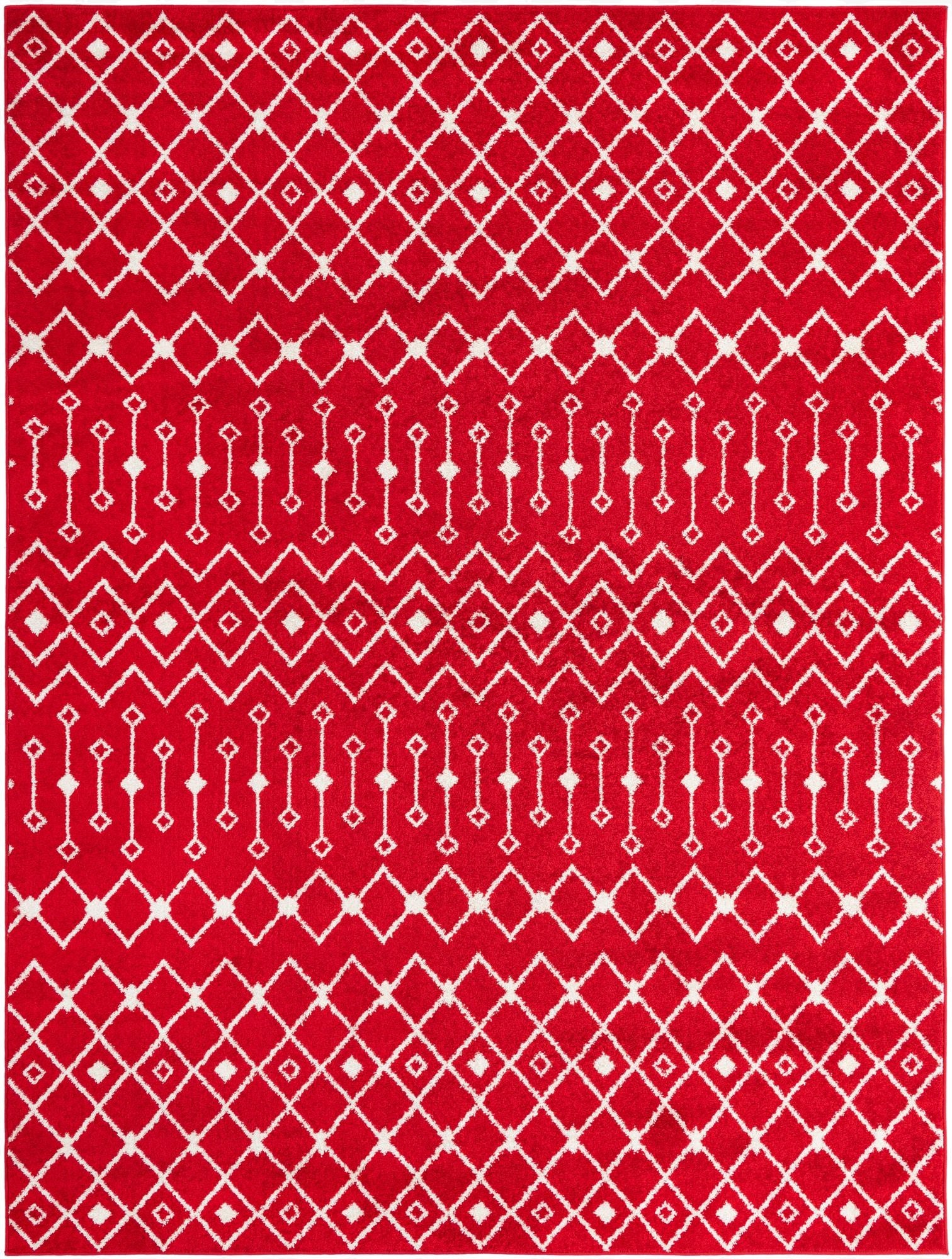 9' x 12' Moroccan Trellis Rug