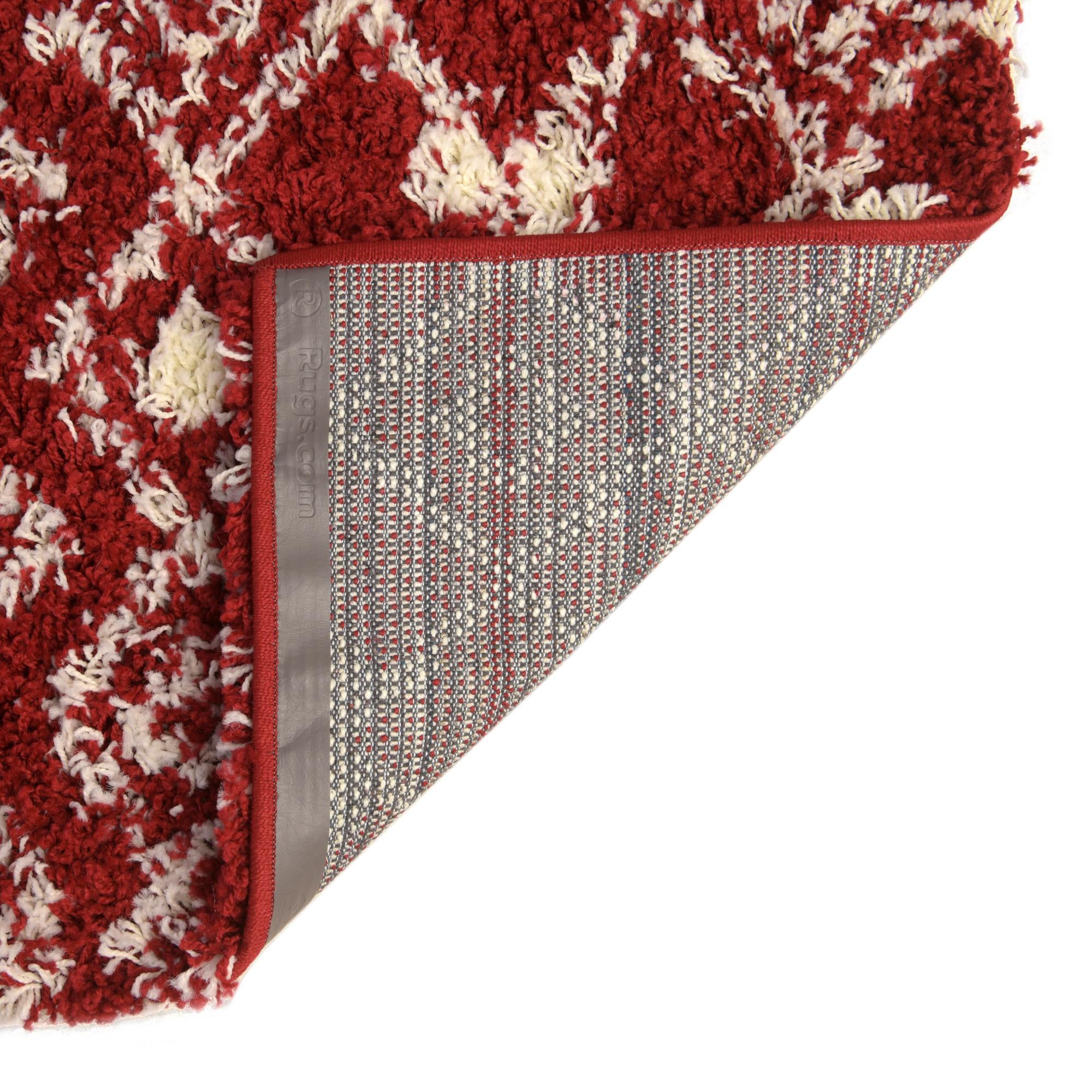 6' x 9' Moroccan Trellis Shag Rug