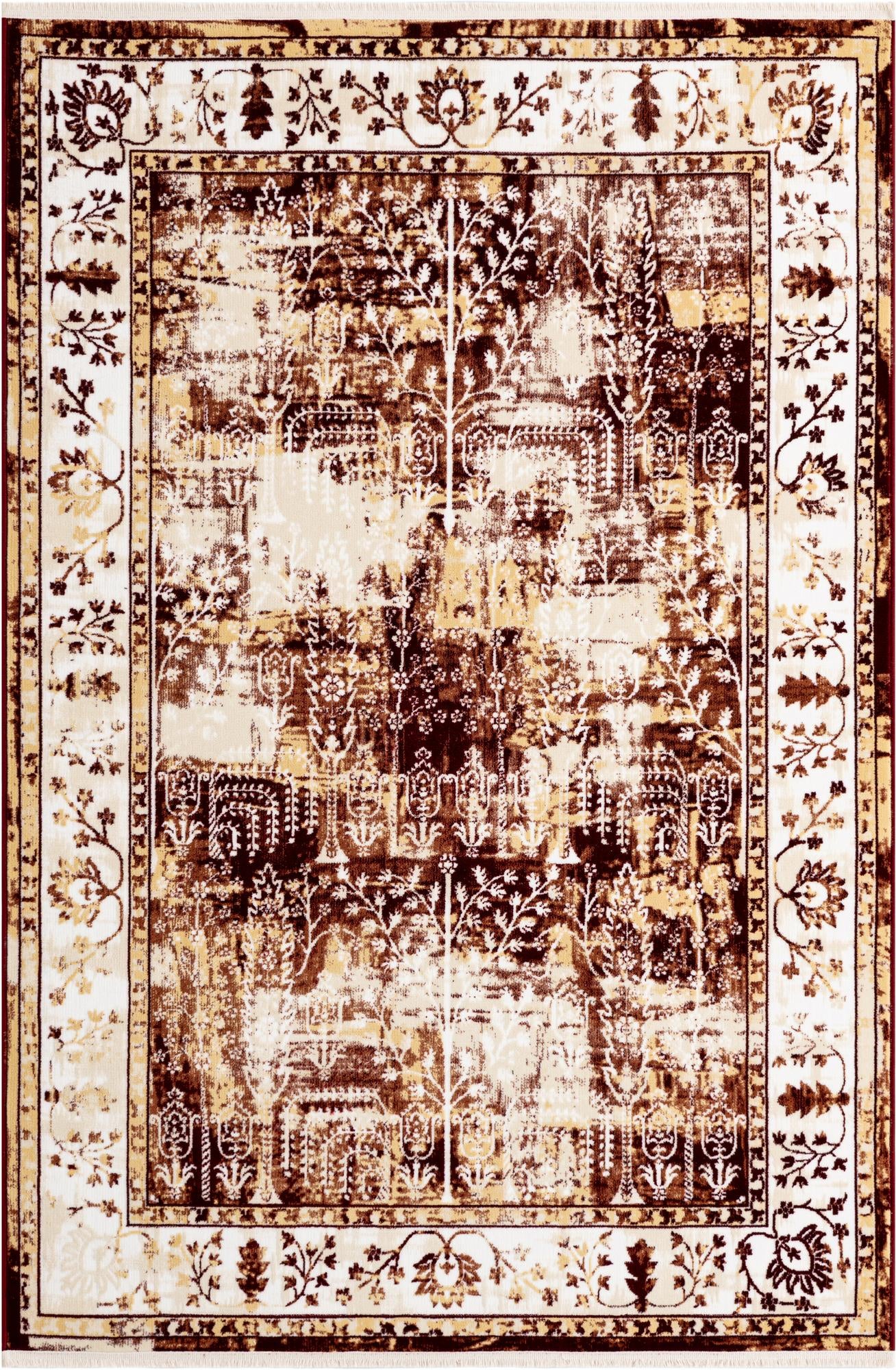 Rug Burgundy Red Swatch link