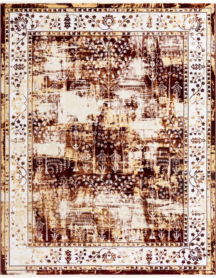 Detail image of 7' 10 x 10' Nain Design Rug