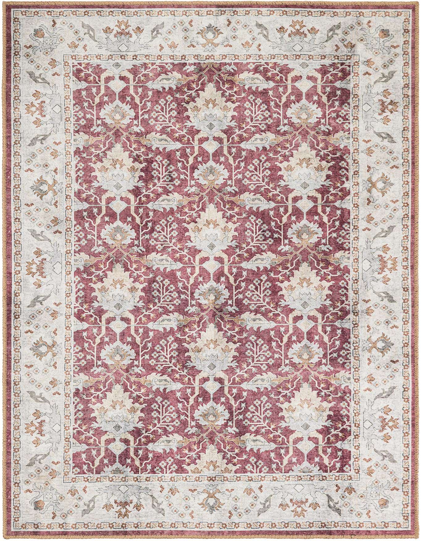 4' 1 x 6' 1 Washable Timeless Rug