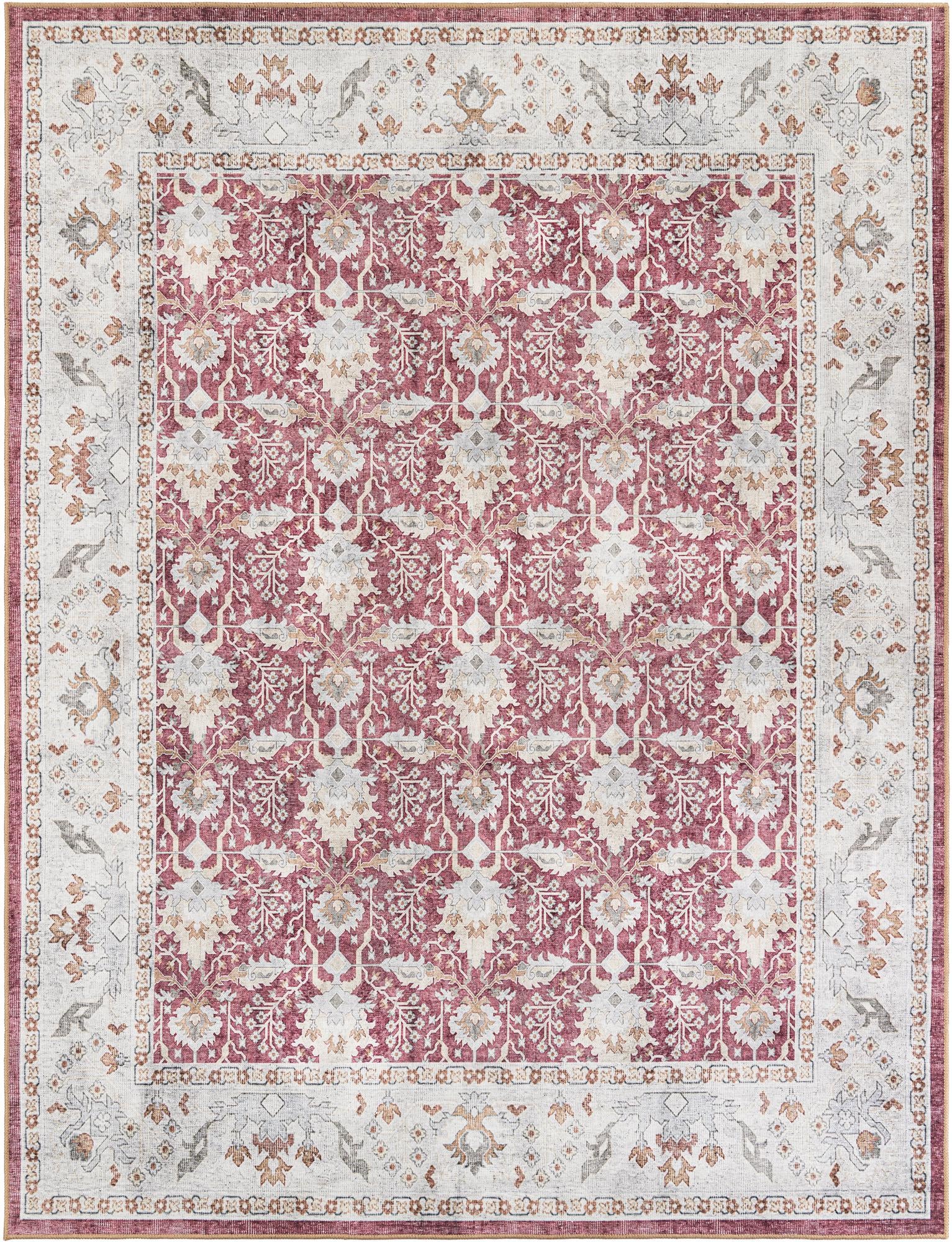 Rug Burgundy Red Swatch link