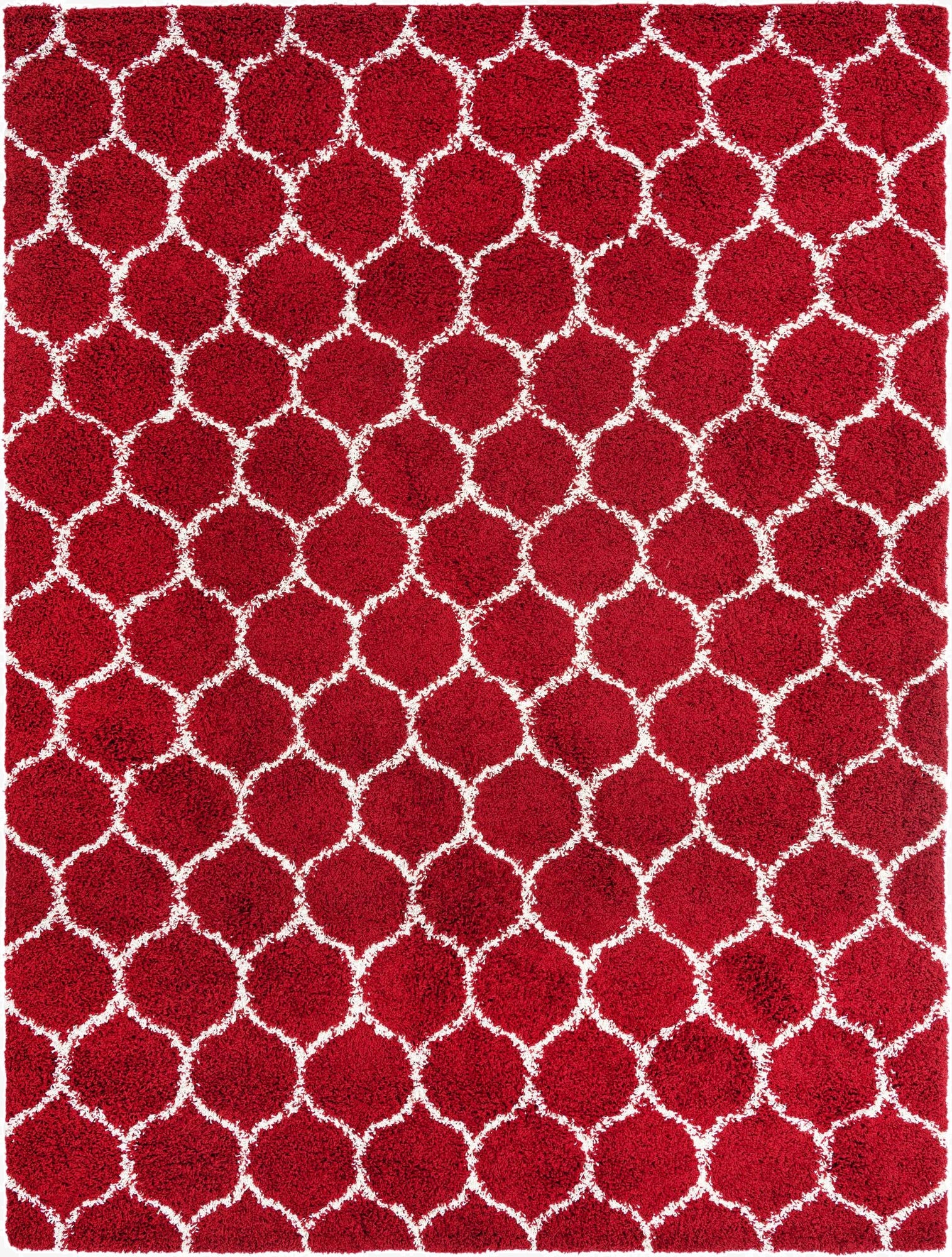 9' x 12' Trellis Shag Rug