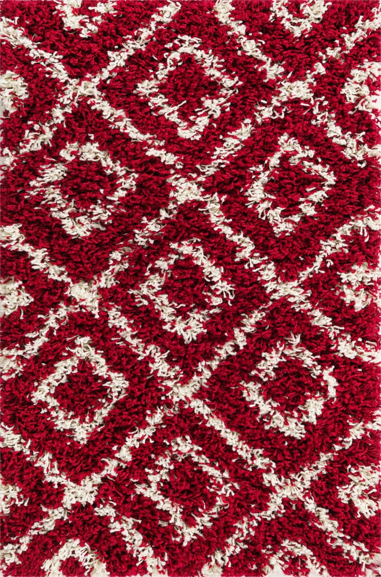 Primary image 2' x 3' Trellis Shag Rug