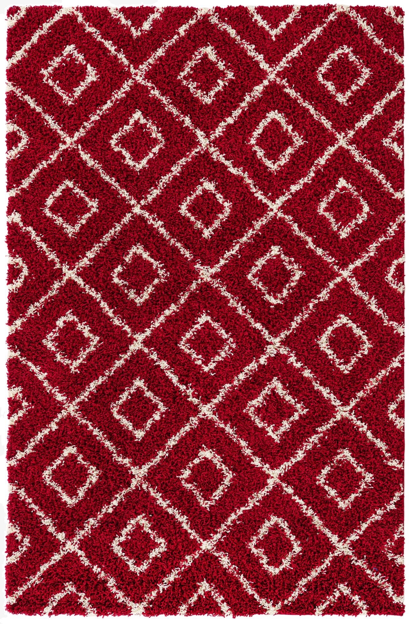 5' 3 x 8' Trellis Shag Rug