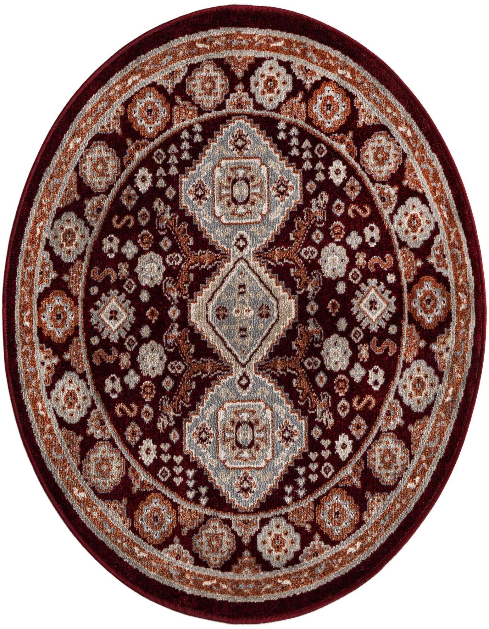 3' 3 x 3' 3 Kamala Washable Round Rug