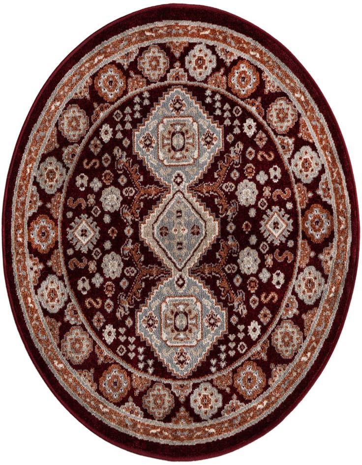 Detail image of 3' 3 x 3' 3 Kamala Washable Round Rug