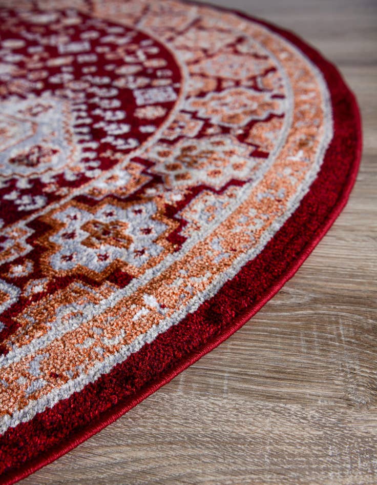 Detail image of 5' 3 x 5' 3 Kamala Washable Round Rug