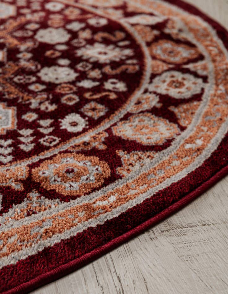 Detail image of 5' 3 x 5' 3 Kamala Washable Round Rug