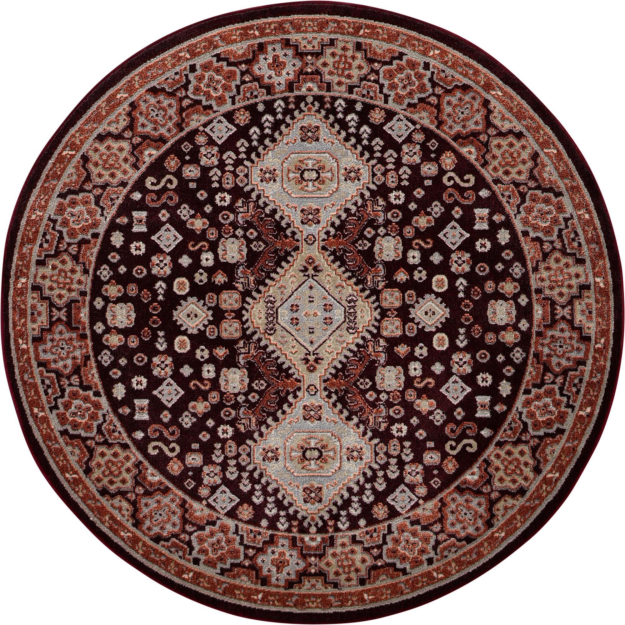 5' 3 x 5' 3 Kamala Washable Round Rug