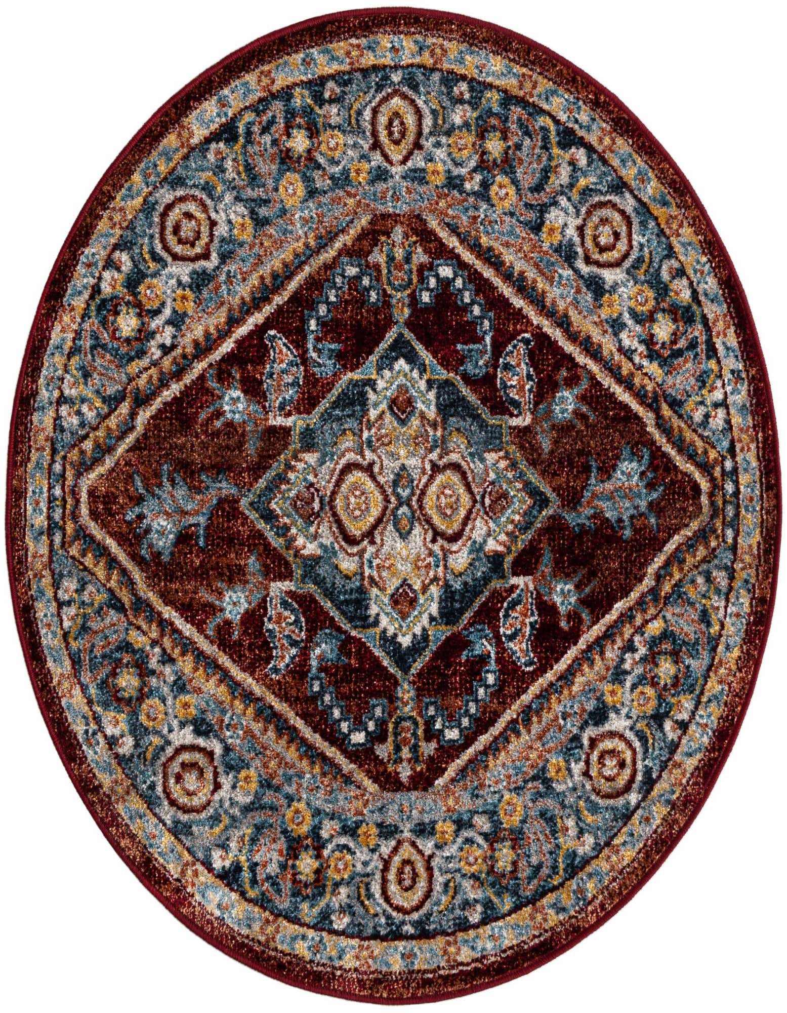 3' 3 x 3' 3 Kamala Washable Round Rug