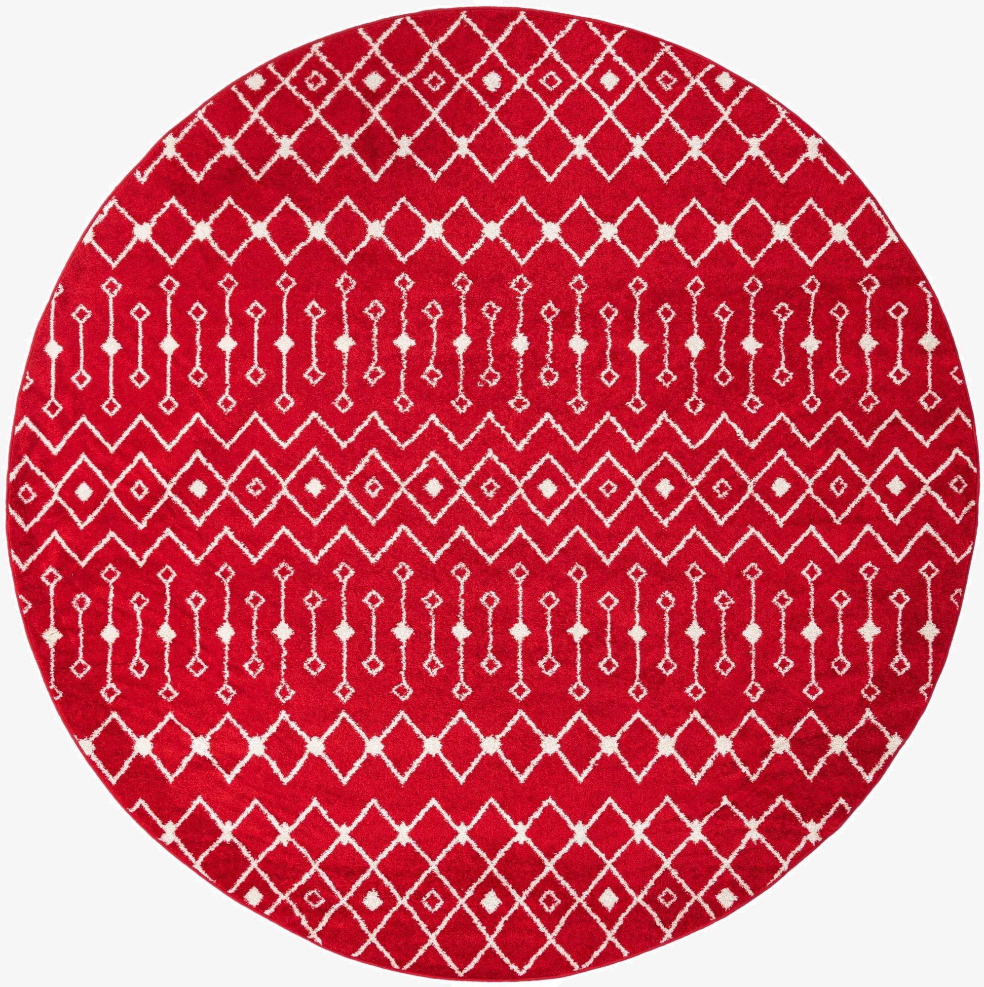 Primary image 10' x 10' Moroccan Trellis Round Rug