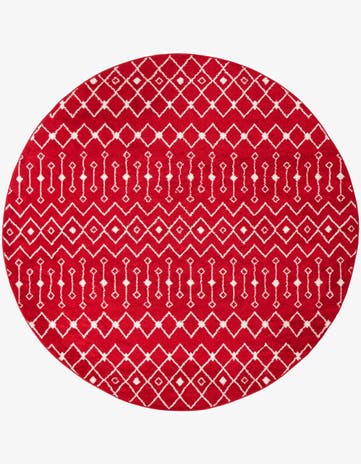 10' x 10' Moroccan Trellis Round Rug