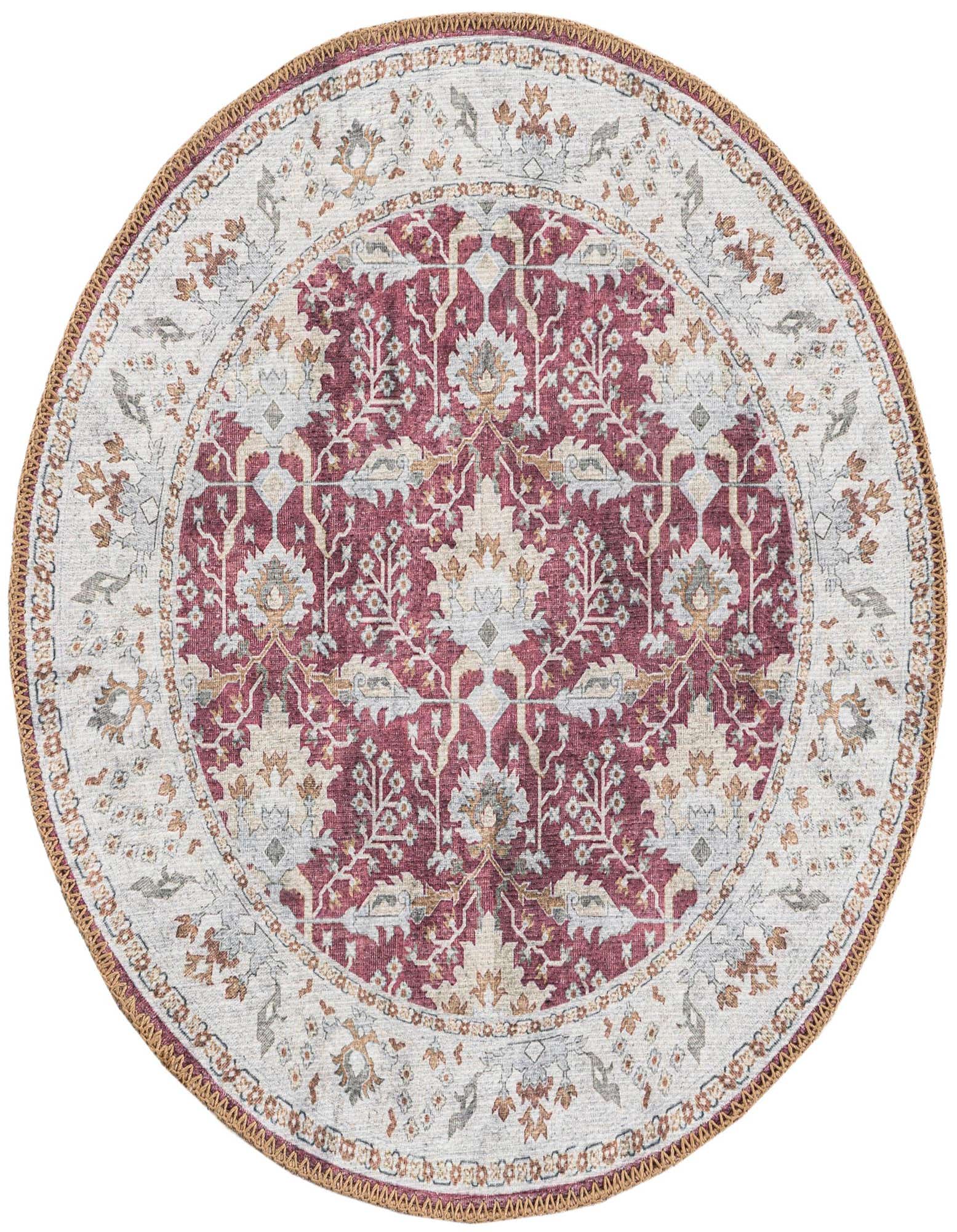 2' x 2' Washable Timeless Round Rug