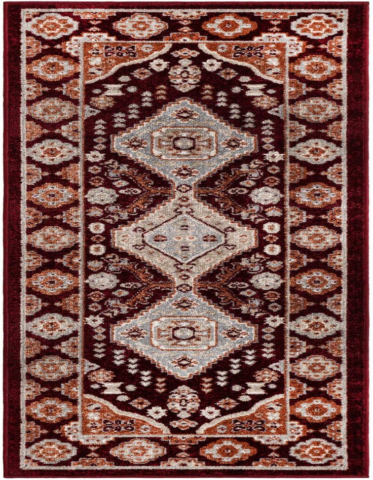 Detail image of 2' x 5' Kamala Washable Runner Rug