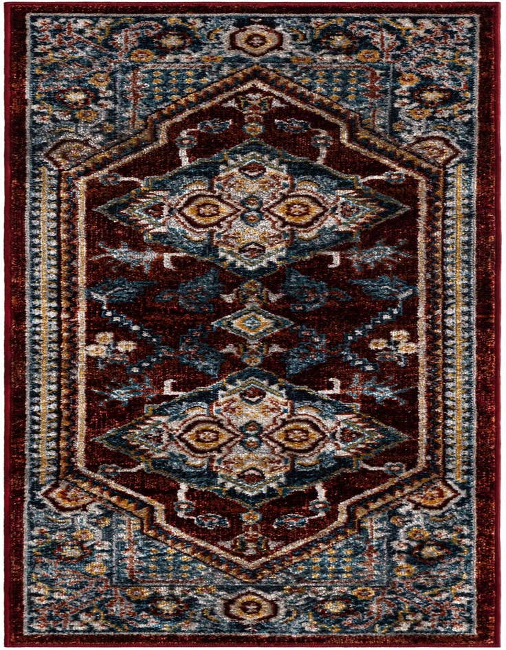 Detail image of 2' x 5' Kamala Washable Runner Rug