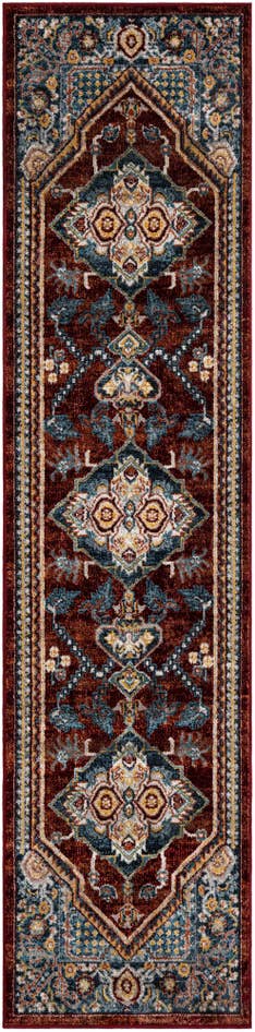 Detail image of 2' x 8' Kamala Washable Runner Rug
