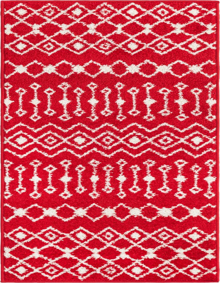 Detail image of 2' x 5' Moroccan Trellis Runner Rug