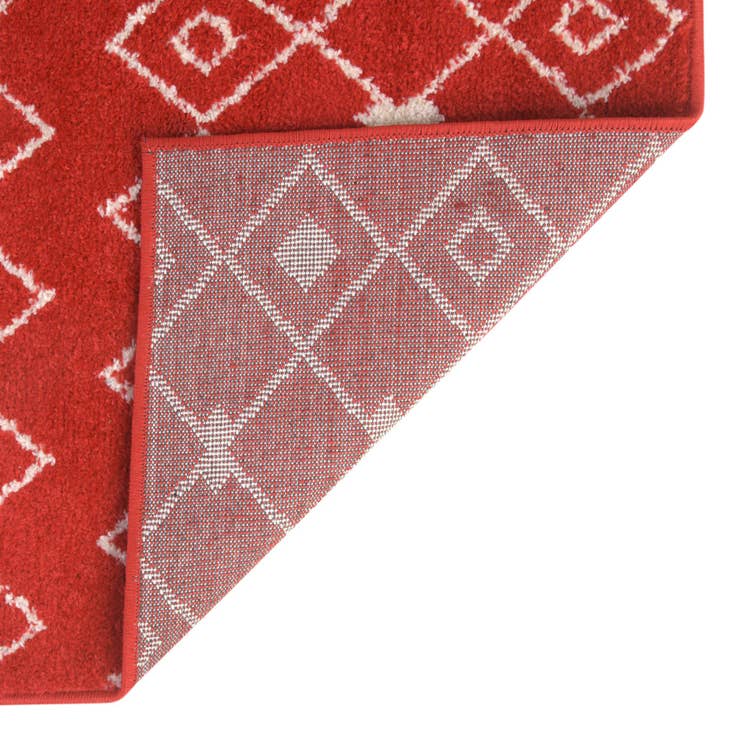 Detail image of 2' x 6' Moroccan Trellis Runner Rug