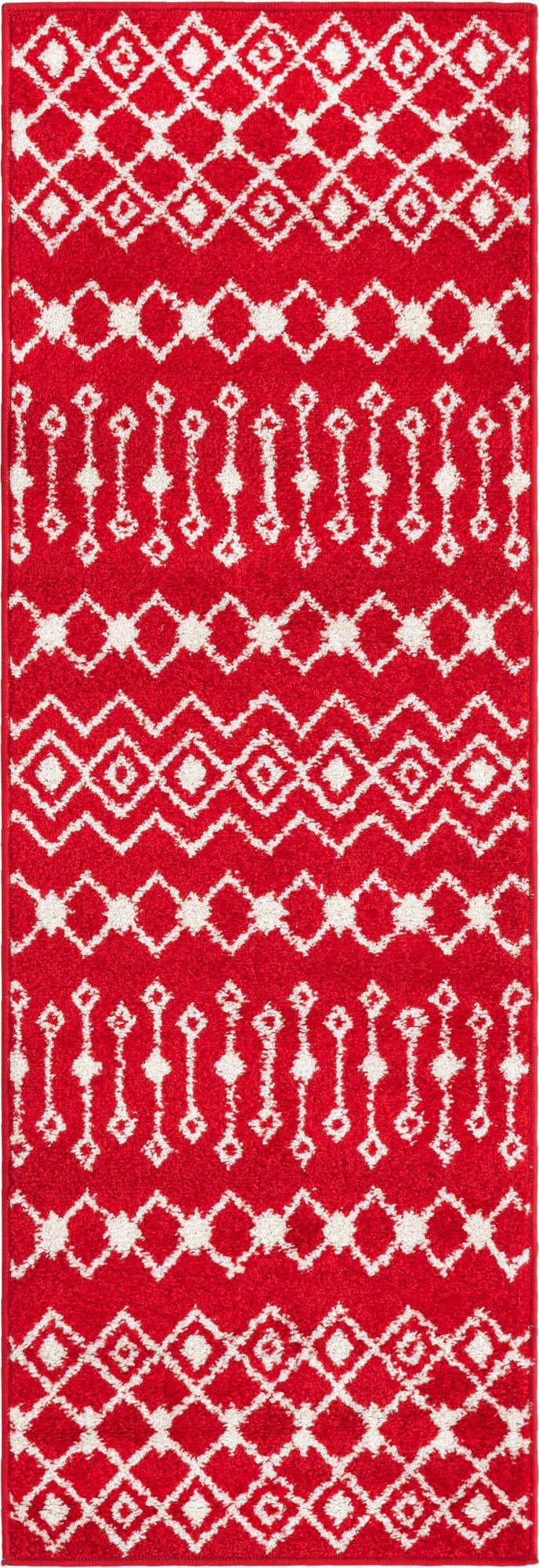 2' x 6' Moroccan Trellis Runner Rug