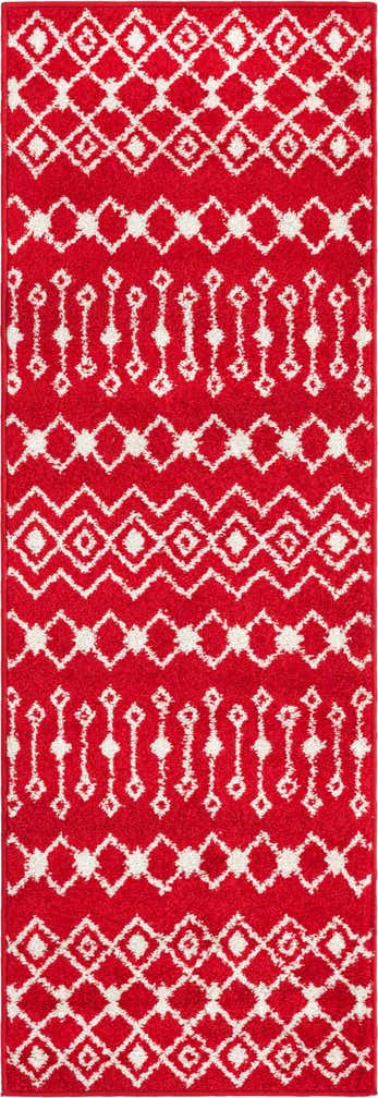 2' x 6' Moroccan Trellis Runner Rug