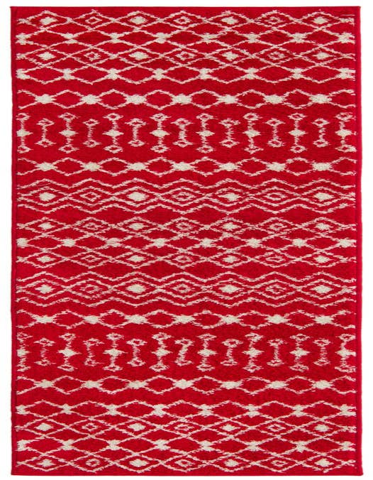 Detail image of 2' x 8' Moroccan Trellis Runner Rug
