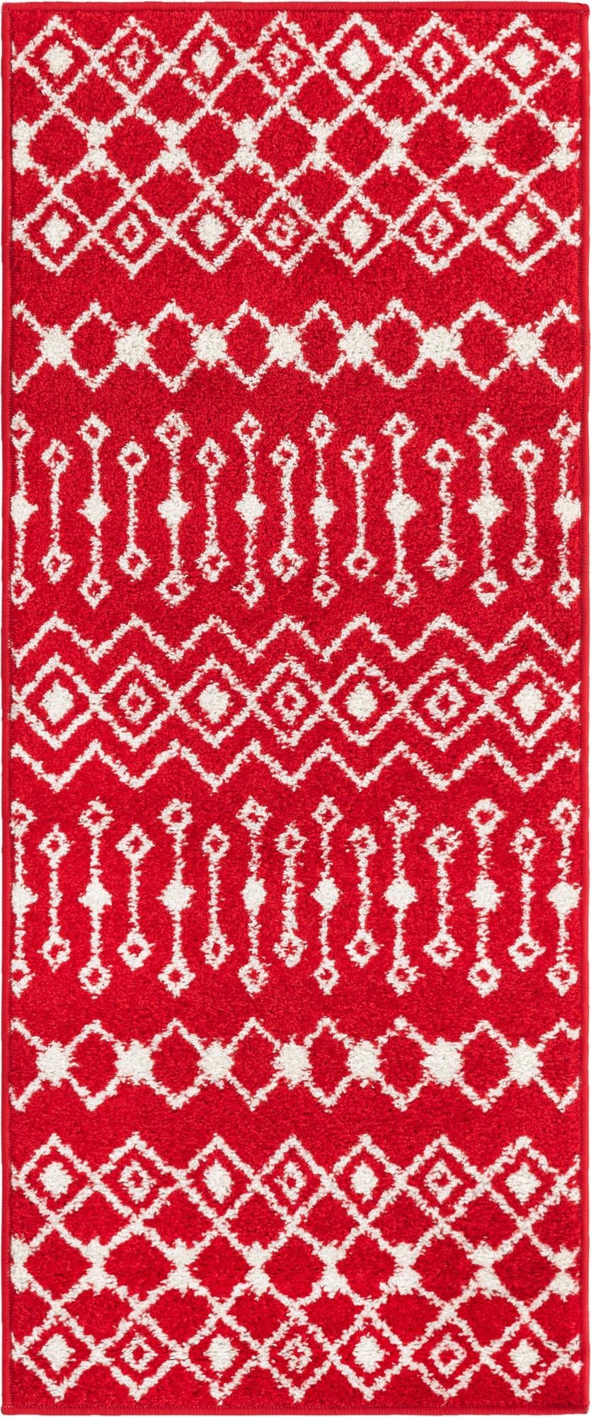 Primary image 2' x 5' Moroccan Trellis Runner Rug