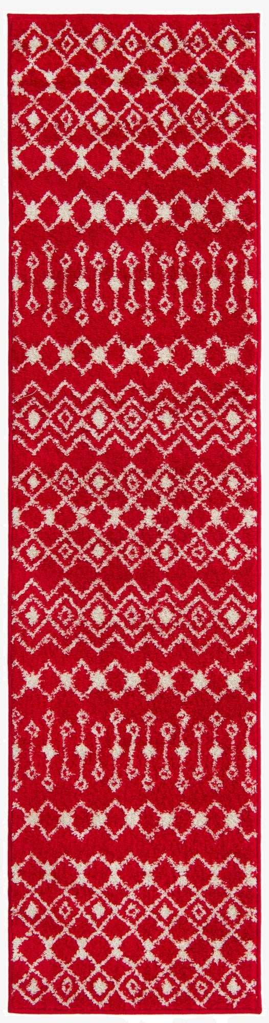 Primary image 2' x 8' Moroccan Trellis Runner Rug