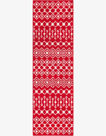 2' x 7' Moroccan Trellis Runner Rug