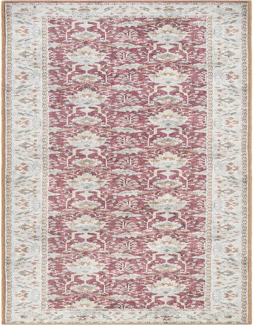 Detail image of 2' 7 x 10' Washable Timeless Runner Rug