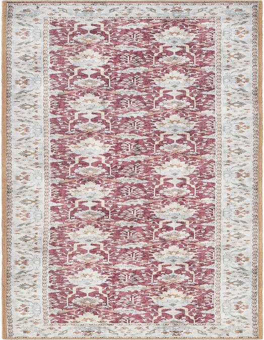 Detail image of 2' x 8' Washable Timeless Runner Rug