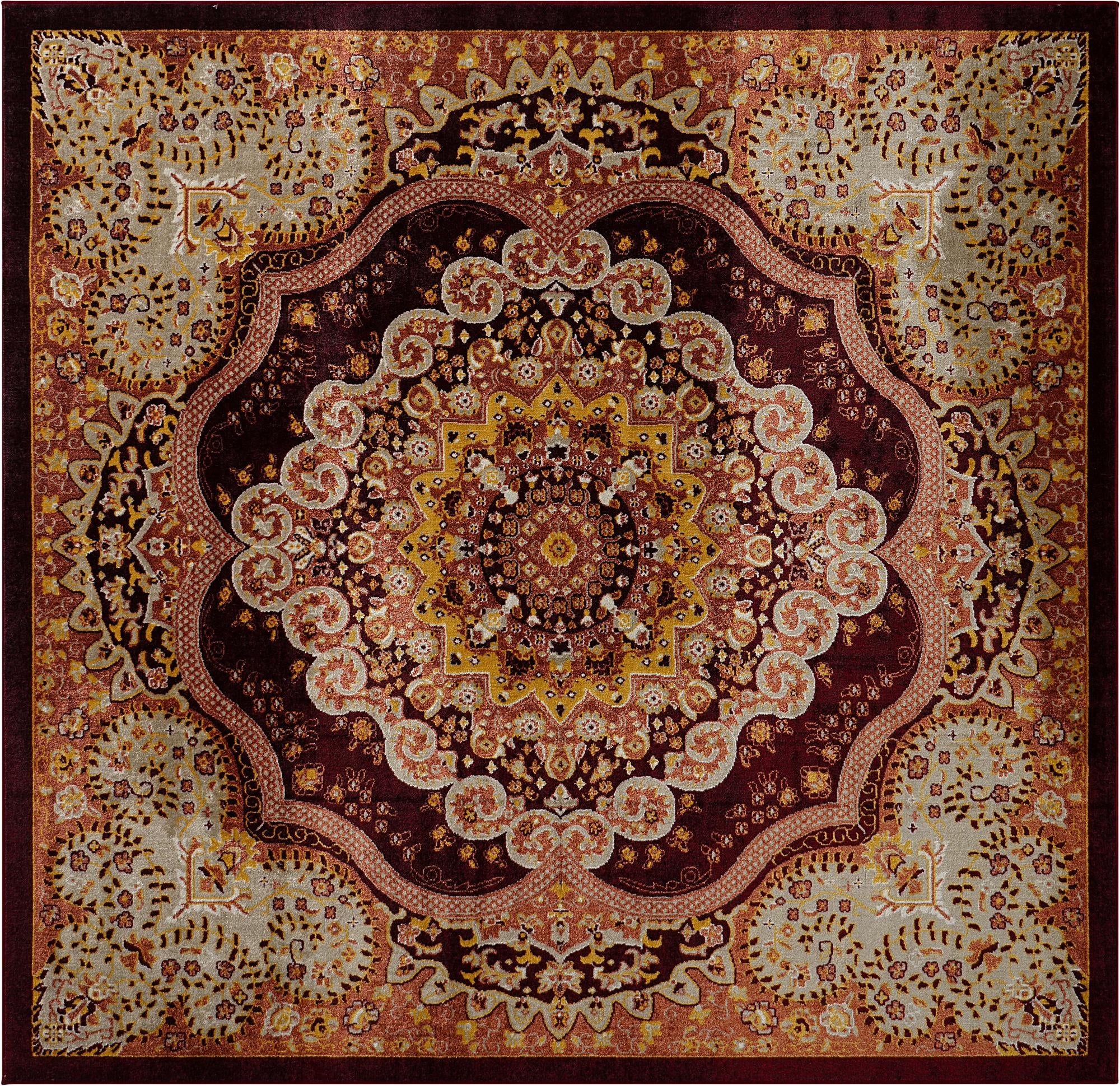 Rug Burgundy Red Swatch link