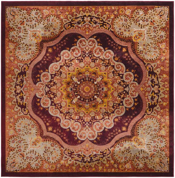 7' 10 x 7' 10 Kamala Washable Square Rug
