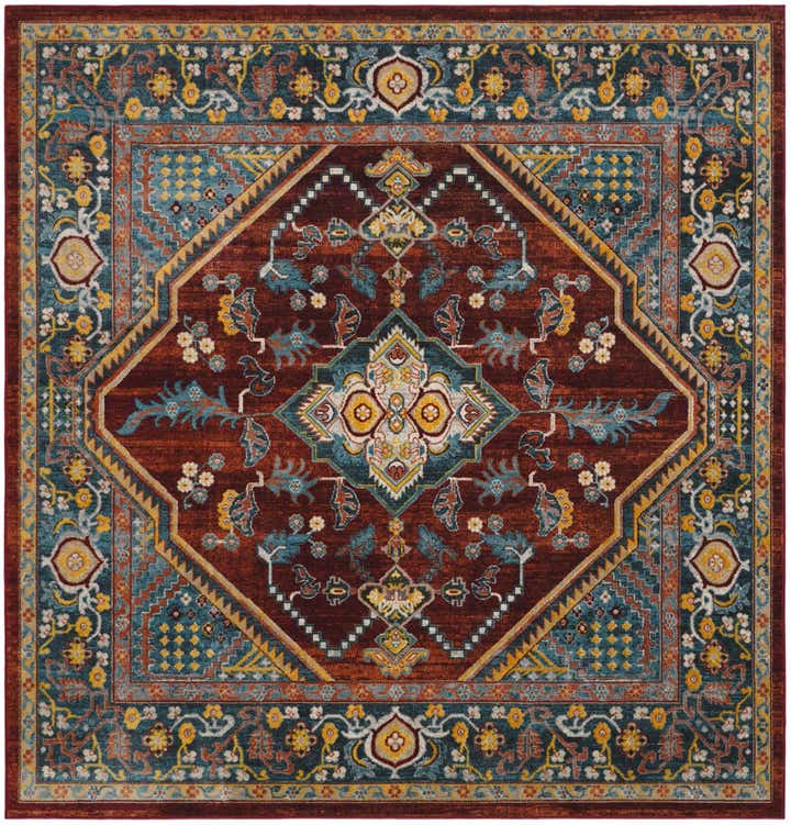 7' 10 x 7' 10 Kamala Washable Square Rug