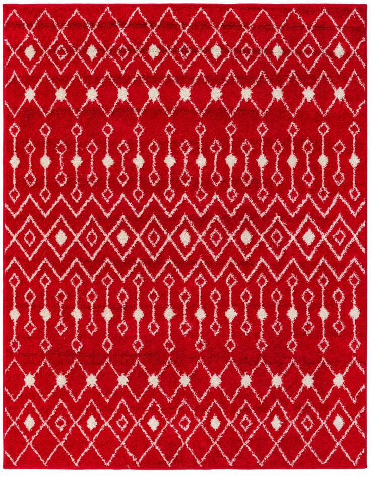 Detail image of 6' x 6' Moroccan Trellis Square Rug