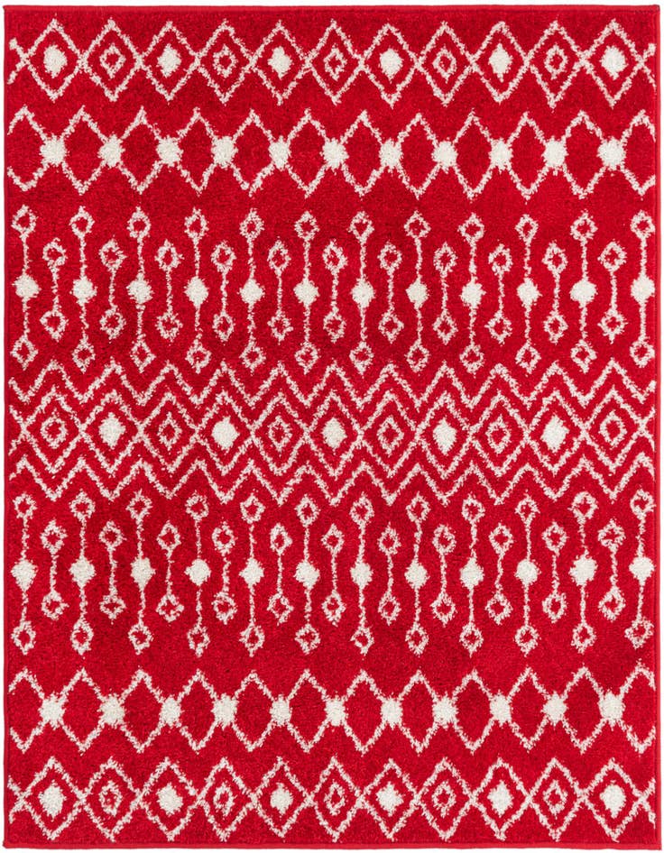 Detail image of 4' x 4' Moroccan Trellis Square Rug