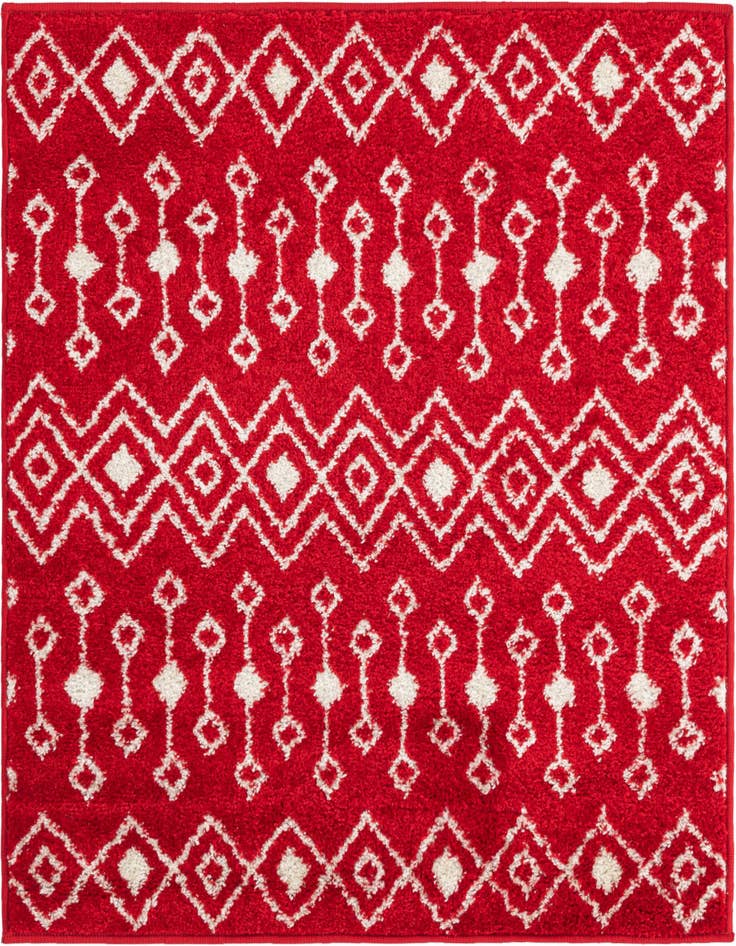 Detail image of 3' 3 x 3' 3 Moroccan Trellis Square Rug