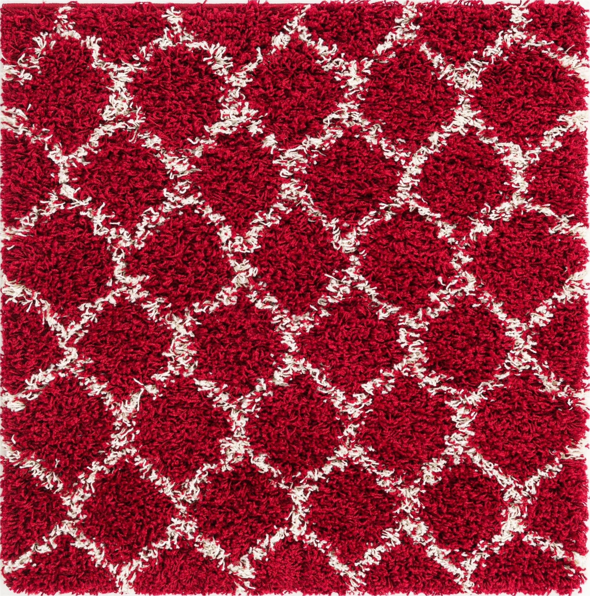 3' 3 x 3' 3 Trellis Shag Square Rug