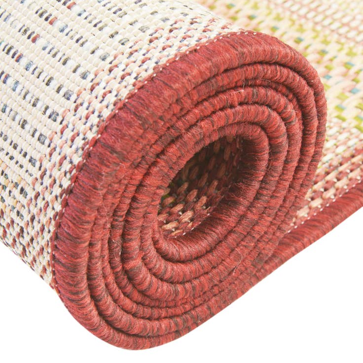 Detail image of 5' 3 x 5' 3 Easy-Clean Baja Indoor / Outdoor Round Rug