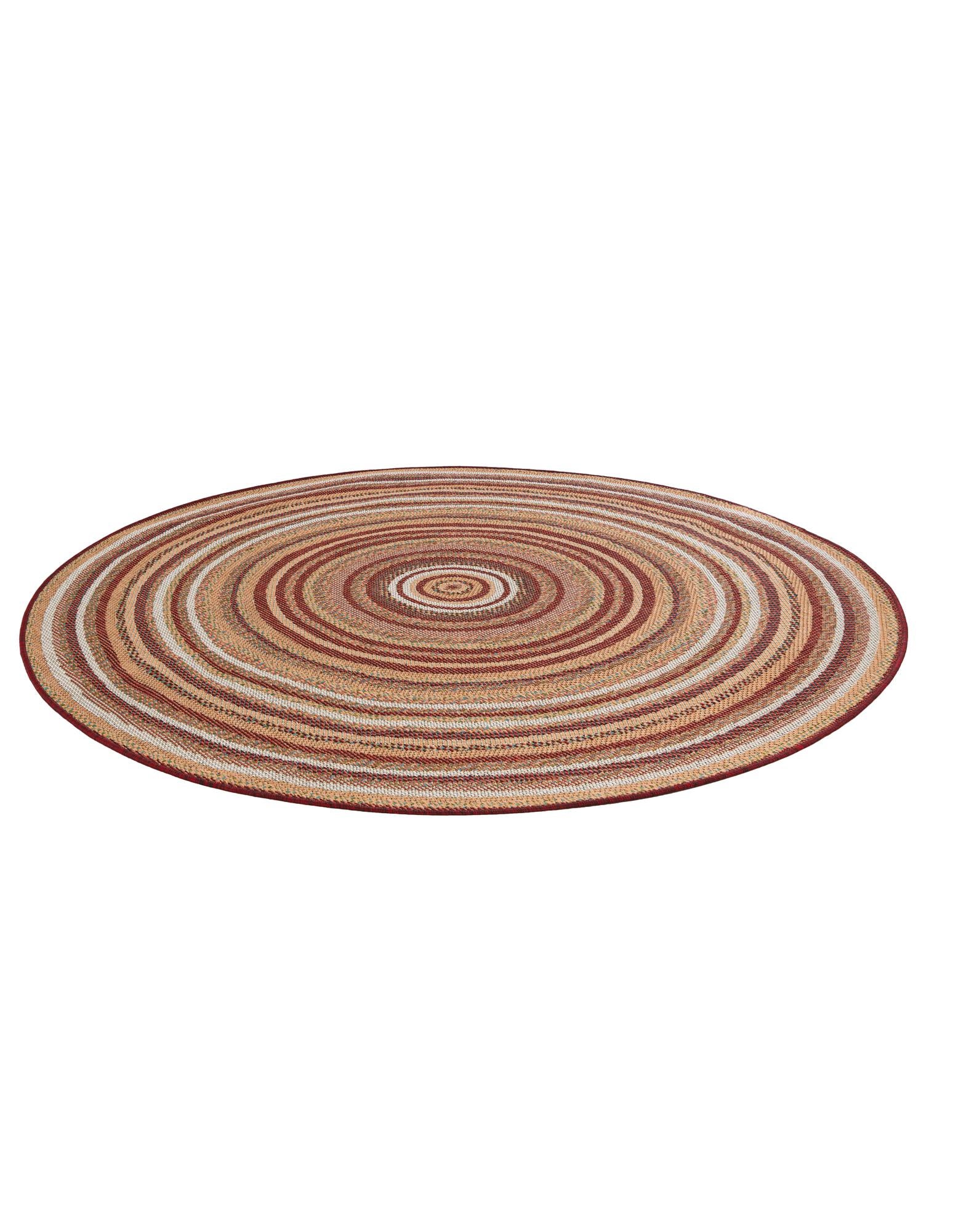 6' x 6' Easy-Clean Baja Indoor / Outdoor Round Rug