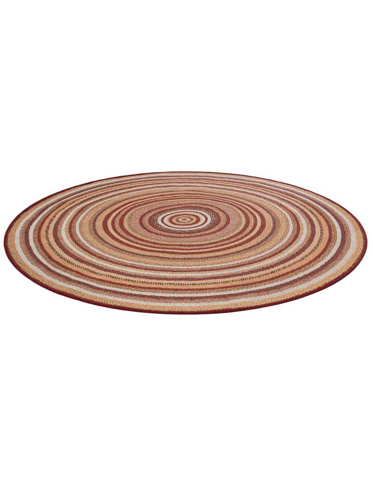Detail image of 7' x 7' Easy-Clean Baja Indoor / Outdoor Round Rug