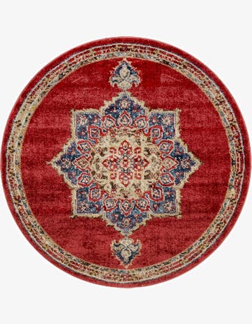 4' x 4' Eden Round Rug